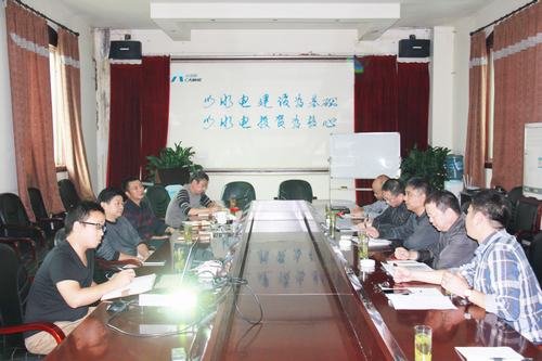 鄔清富拜訪四川安和水電公司董事長周躍飛