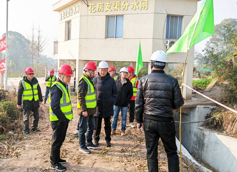公司紀委赴都江堰灌區“十四五”續建配套與現代化改造工程施工第六標段開展檢查督導工作