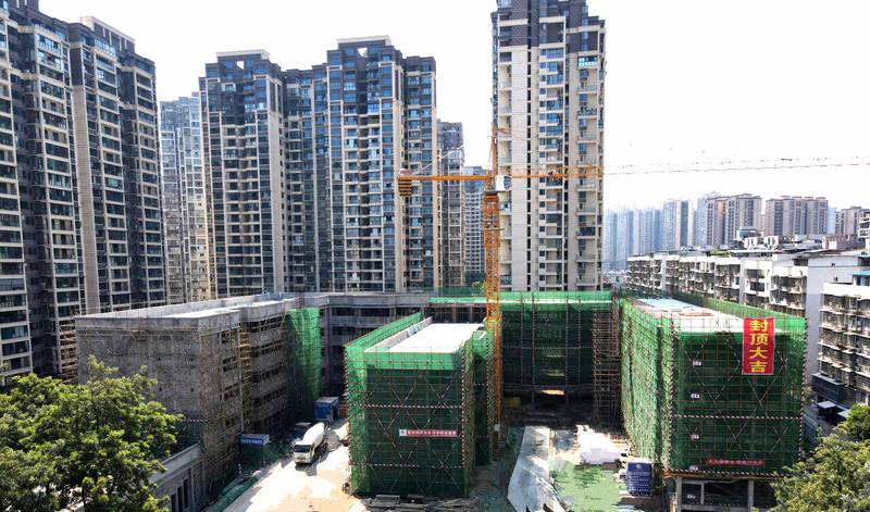 公司房建項目取得進展，多元化經營再添新力——資陽市雁江區(qū)第六中學主體教學樓順利封頂