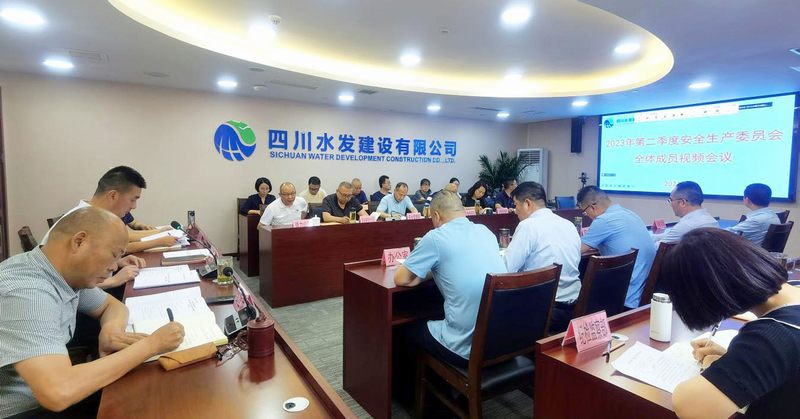 公司召開2023年第二季度安委會全體成員視頻會議