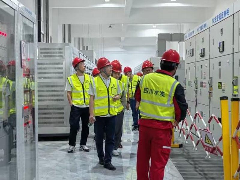 深化合作，攜手并進—甘肅隴西熱電項目業主一行蒞臨青神虎渡溪項目工程參觀考察