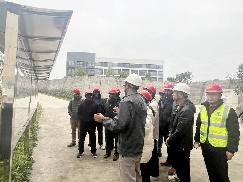 坦桑尼亞馬拉加斯水電站項(xiàng)目業(yè)主考察團(tuán) 到公司考察交流