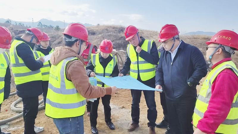 公司董事、總經(jīng)理羅雪帶隊(duì)赴龍?zhí)另?xiàng)目開(kāi)展節(jié)后復(fù)工復(fù)產(chǎn)安全檢查